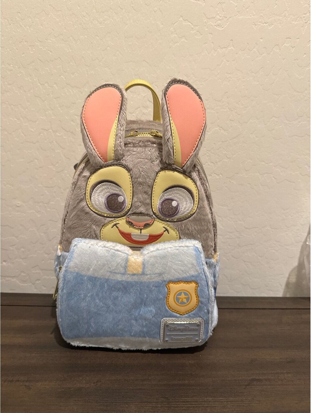 Disney Parks Loungefly Zootopia Judy Hopps Plush Mini Backpack NWT